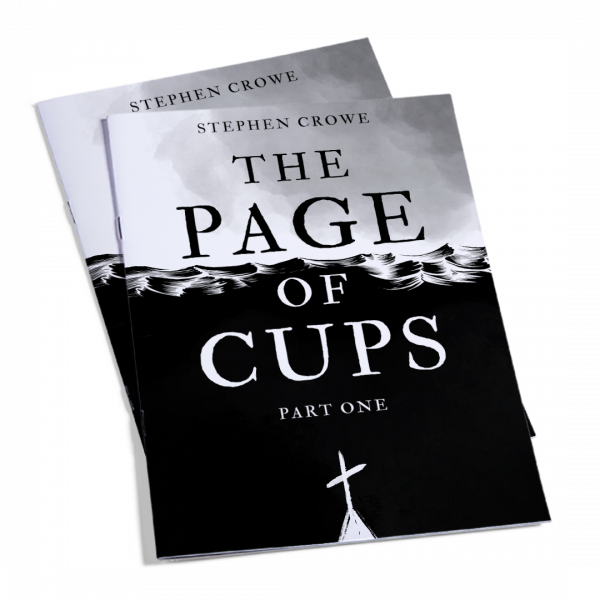 The Page of Cups cover mockup